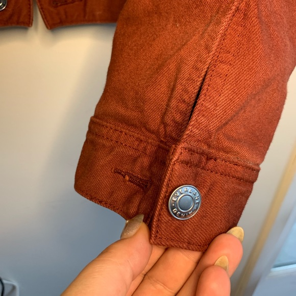 Everlane XL cropped denim jacket - Picture 6 of 7